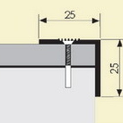 Русский профиль - Угол 25*25мм 0,9м