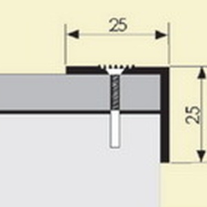 Русский профиль - Угол 25*25мм 0,9м